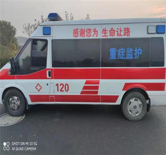 黄冈救护车出租服务案例3